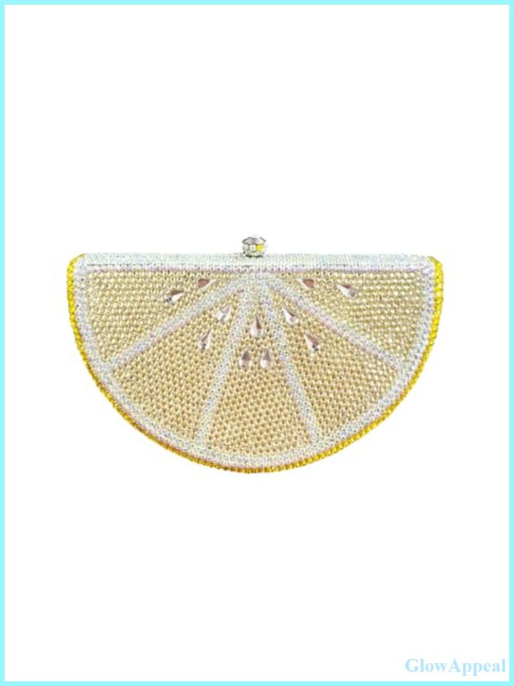 Rhinestone Crystal Evening Clutch Sparkling Fruit Purse for Prom Party